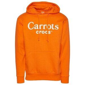 Carrots x Crocs Men's Fleece Hoodie Pullover Orange Size M NEW WITH TAGS!